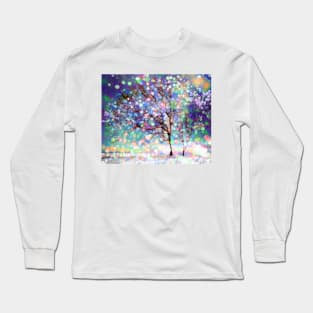 Winter storm tree Long Sleeve T-Shirt